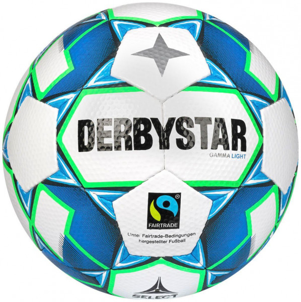 DERBYSTAR Gamma Light v22, Gr.5, weiss blau grün